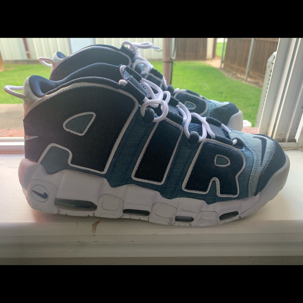 Nike uptempo denim